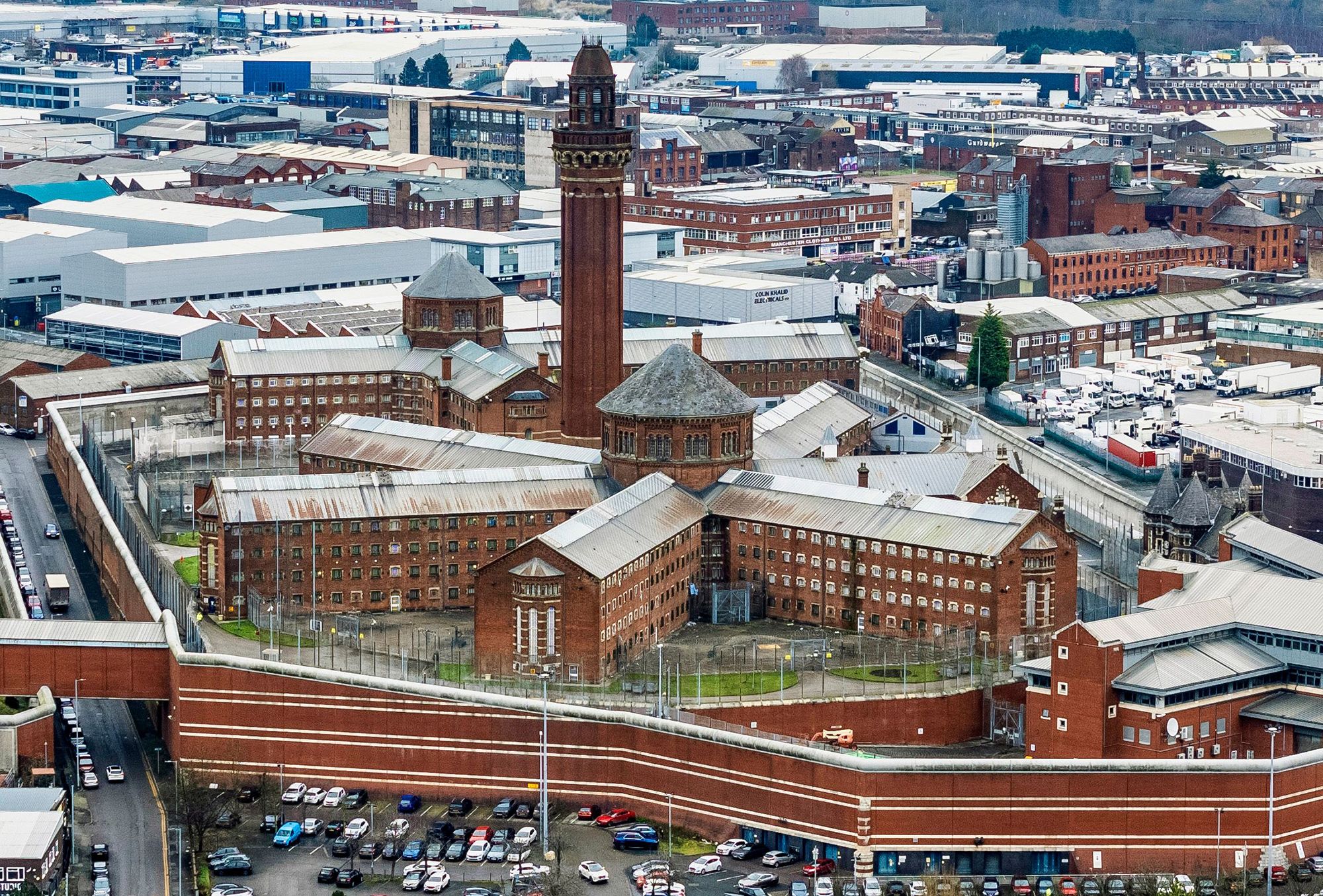 <i>Dan Kitwood/Getty Images via CNN Newsource</i><br/>HMP Wandsworth in London is one of the country's most overcrowded prisons.