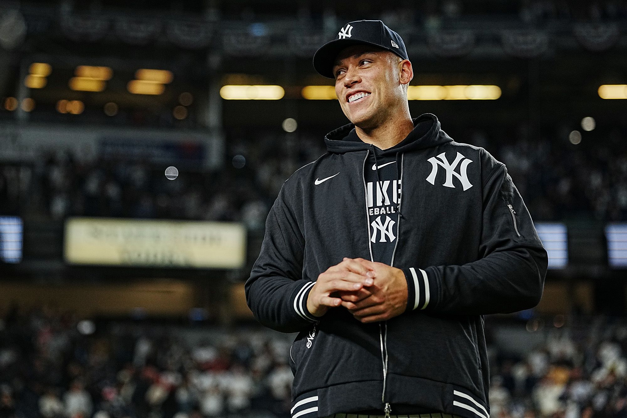 <i>Mary DeCicco/MLB/Getty Images via CNN Newsource</i><br/>Without their captain Aaron Judge