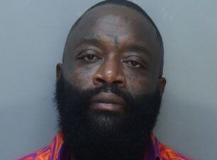 Rick Ross is seen in his booking photo on October 1.