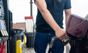 A Mobil gas station in September in Austin