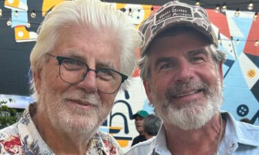 Michael Goessling (left) first reconnected with his biological father Michael McDonald last year.