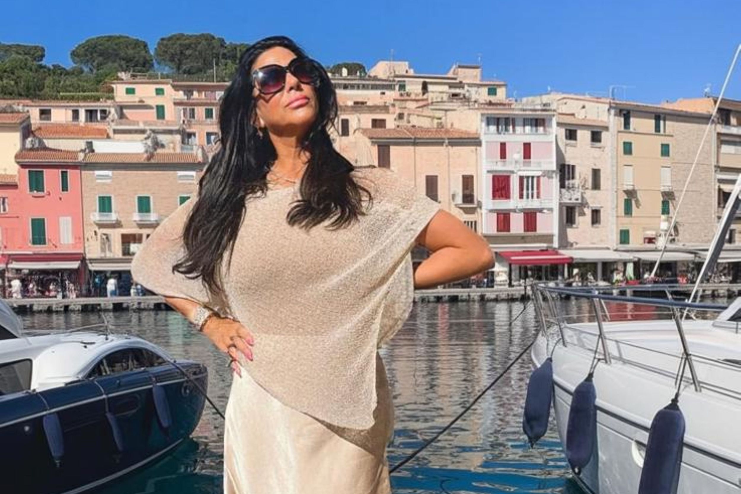 <i>Courtesy Debra Coltune via CNN Newsource</i><br/>Debra Coltune in her new Sardinian home.