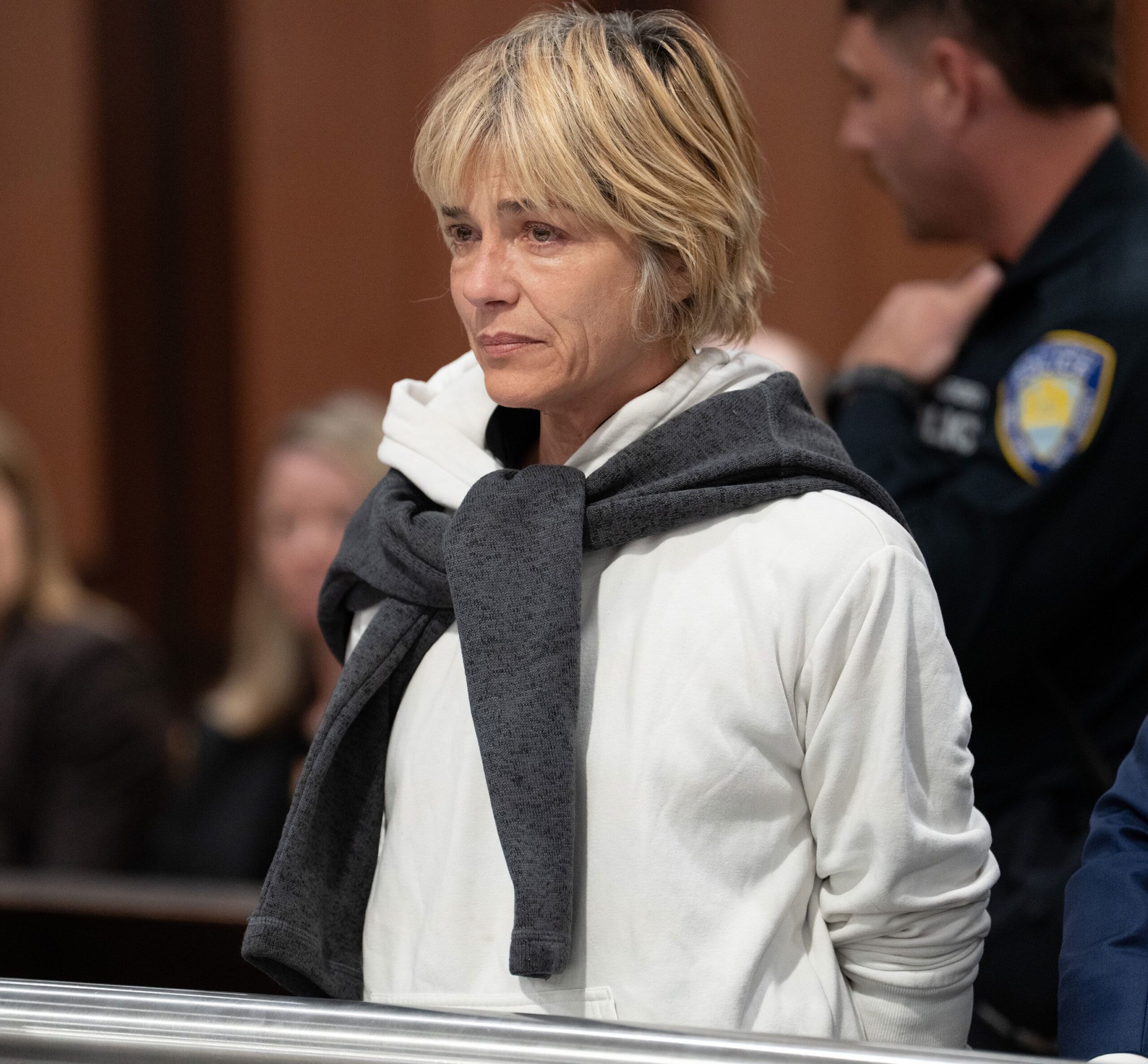 <i>Barry Williams/New York Daily News/Pool via CNN Newsource</i><br/>Selma Blair appears in Queens Criminal Court Monday in Queens