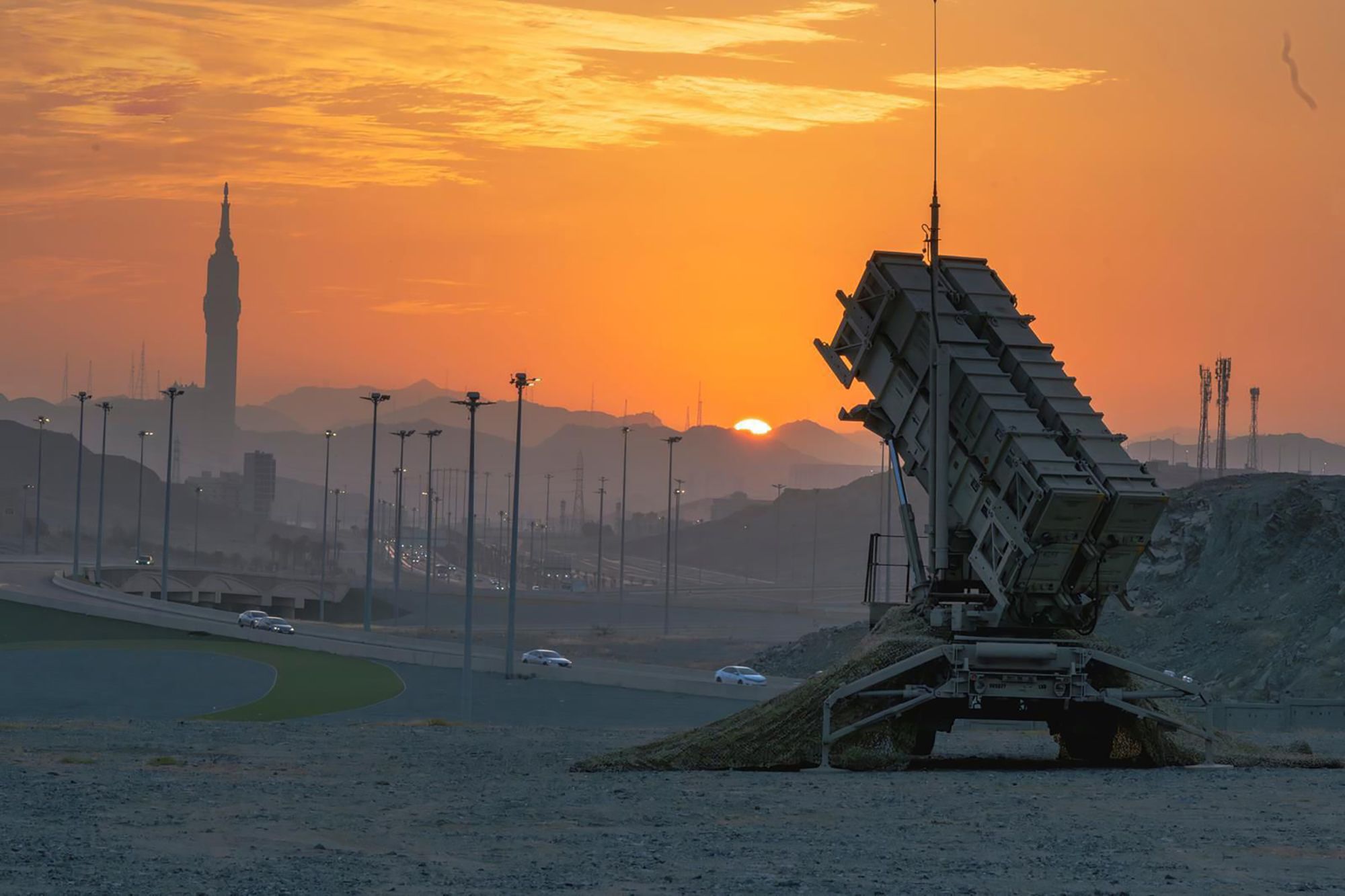 <i>Saudi Press Agency/APAImages/Shutterstock via CNN Newsource</i><br/>Saudi air defense forces enhance their readiness to protect the airspace over the holy sites in Mecca