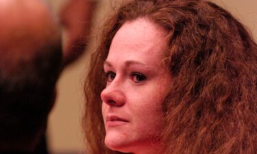 Christa Pike appears at a court hearing in July 2007