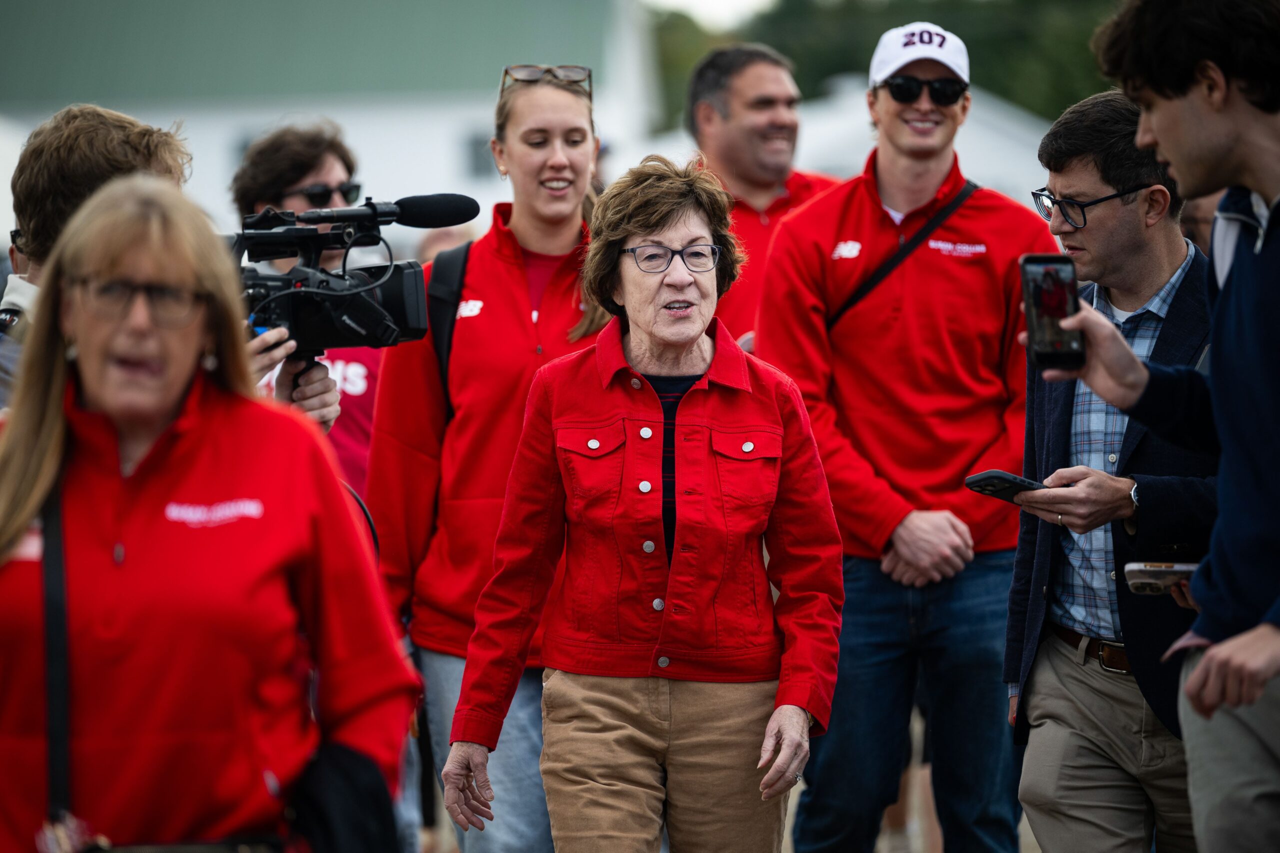 <i>Graeme Sloan/Bloomberg/Getty Images via CNN Newsource</i><br/>Sen. Susan Collins