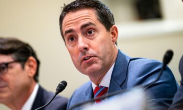 Ohio Secretary of State Frank LaRose speaks during a hearing at the US Capitol on September 11