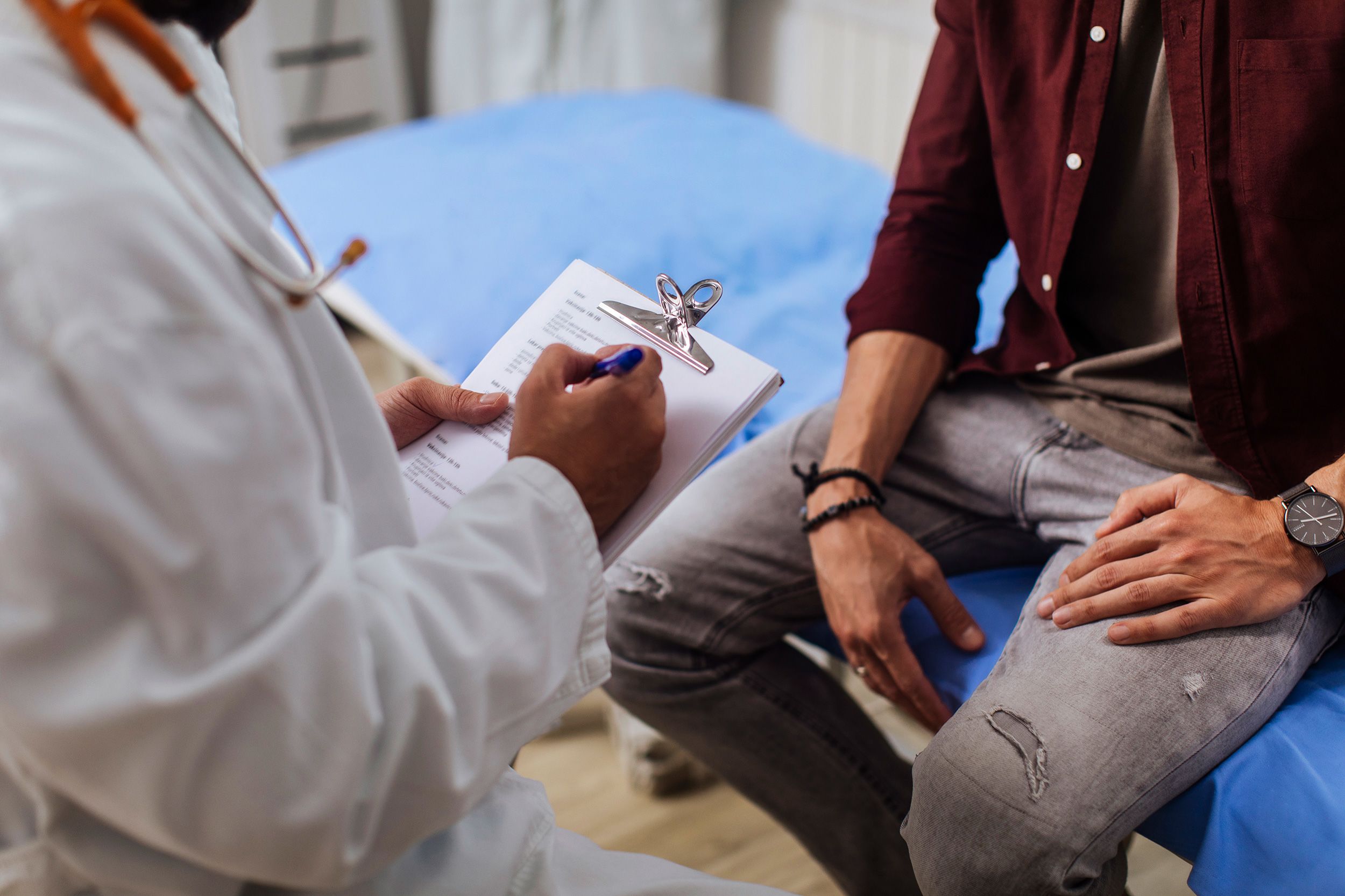 <i>mihailomilovanovic/E+/Getty Images via CNN Newsource</i><br/>Results from a semen analysis can spark a needed conversation about a patient's overall health.
