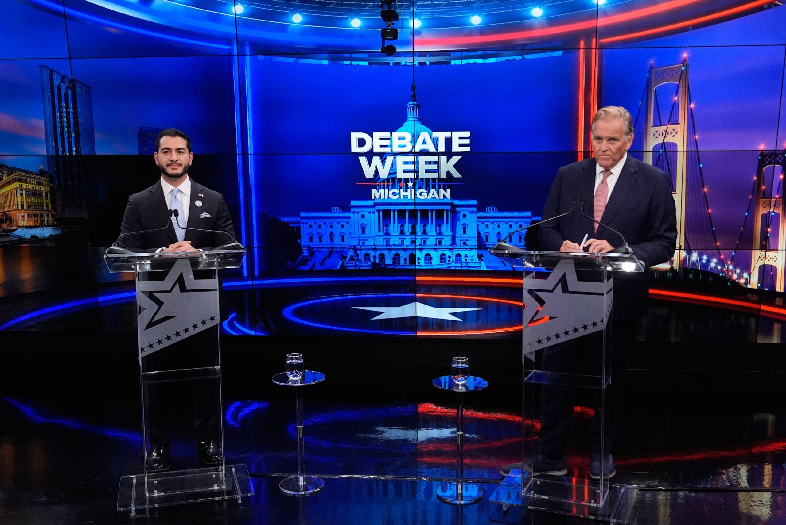<i>Paul Sancya/Pool/AP via CNN Newsource</i><br/>Democratic nominee for US Senate Abdul El-Sayed