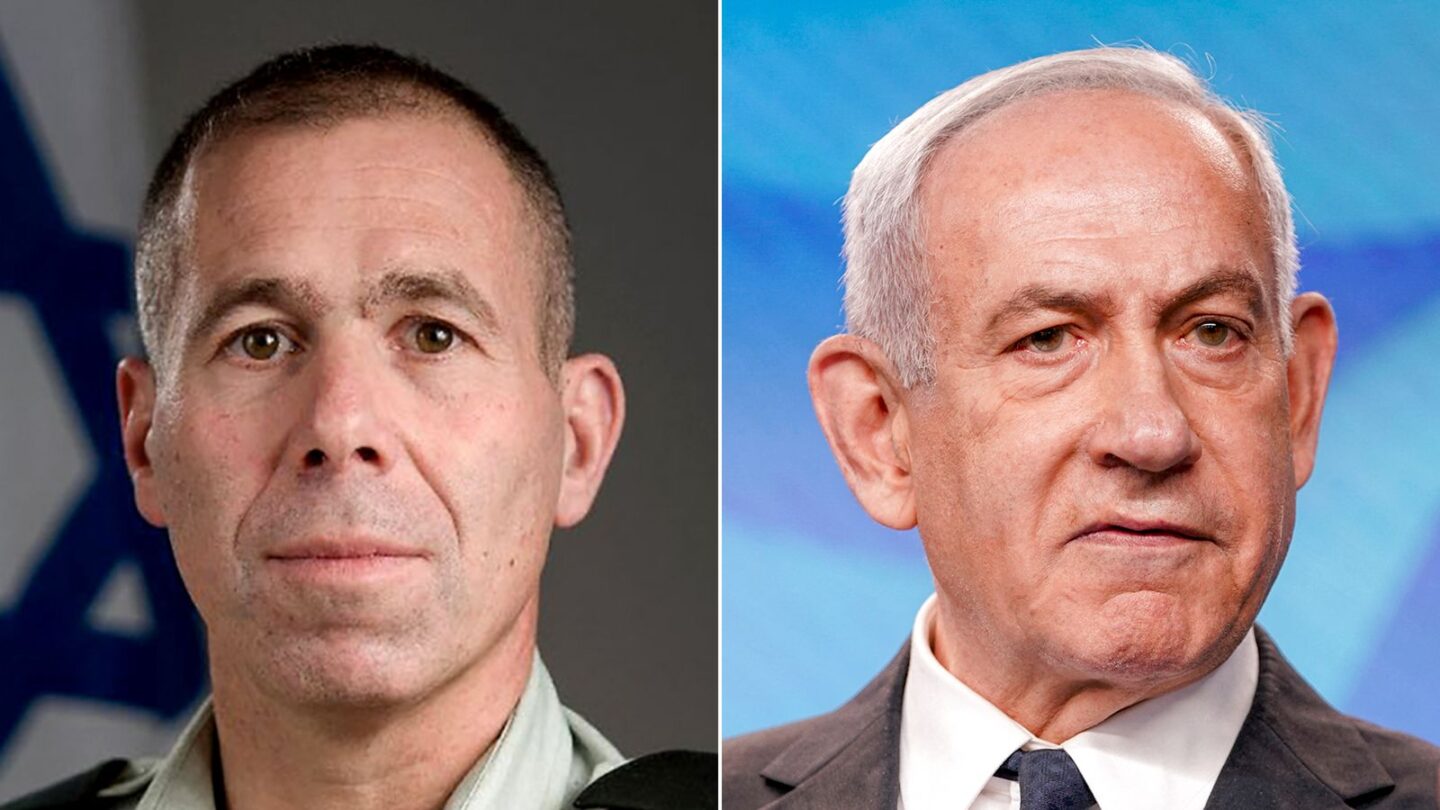 <i>IDF/Getty Images via CNN Newsource</i><br/>Avi Gil and Benjamin Netanyahu