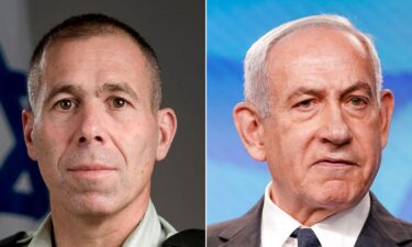 Avi Gil and Benjamin Netanyahu
