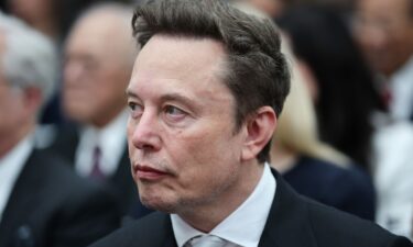 Tesla and SpaceX CEO Elon Musk attends the Golden Age of American Innovation Summit at the Institute of Peace on October 08