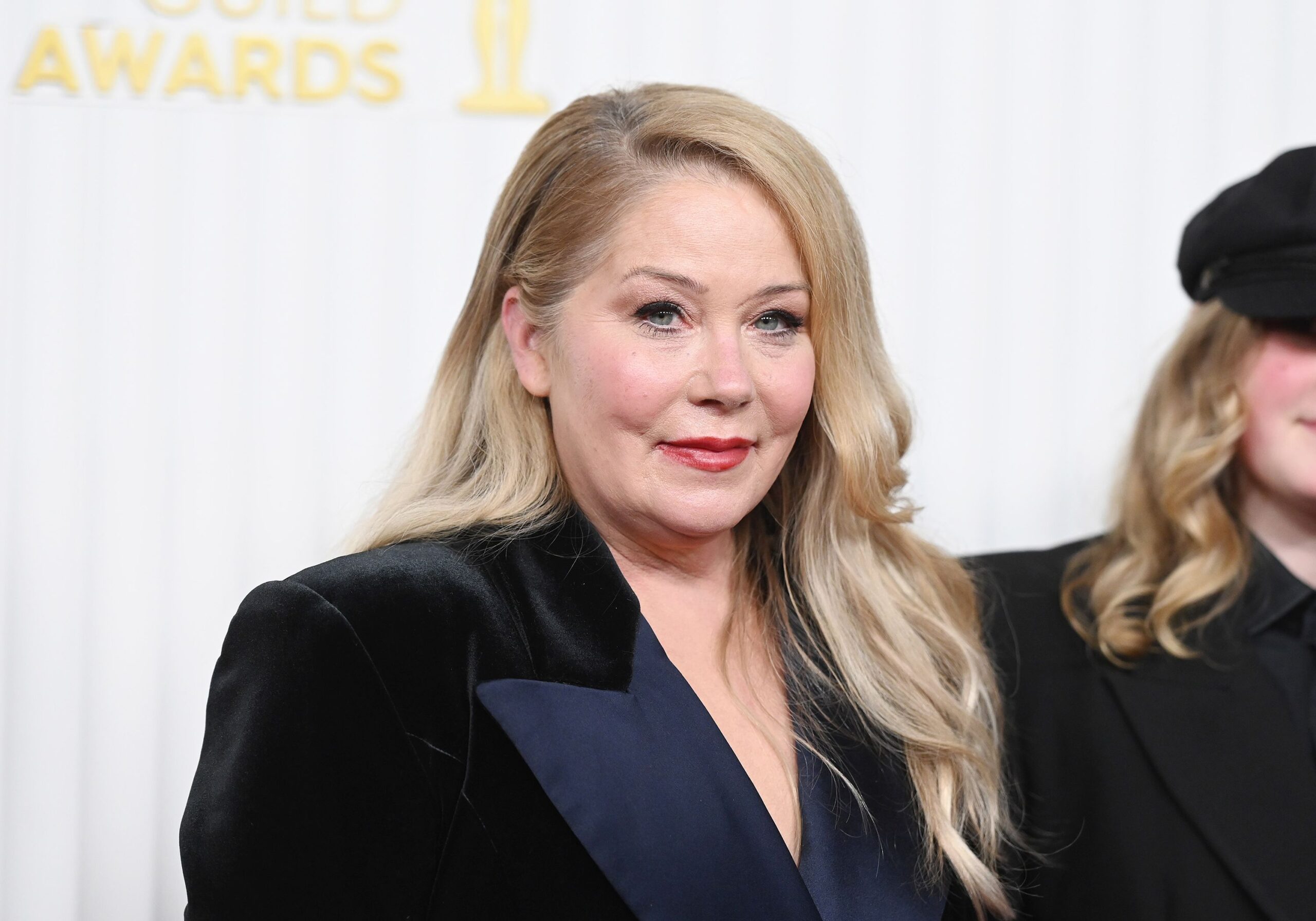 <i>Gilbert Flores/Variety/Getty Images via CNN Newsource</i><br/>Christina Applegate at the 29th Annual Screen Actors Guild Awards held at the Fairmont Century Plaza in Los Angeles