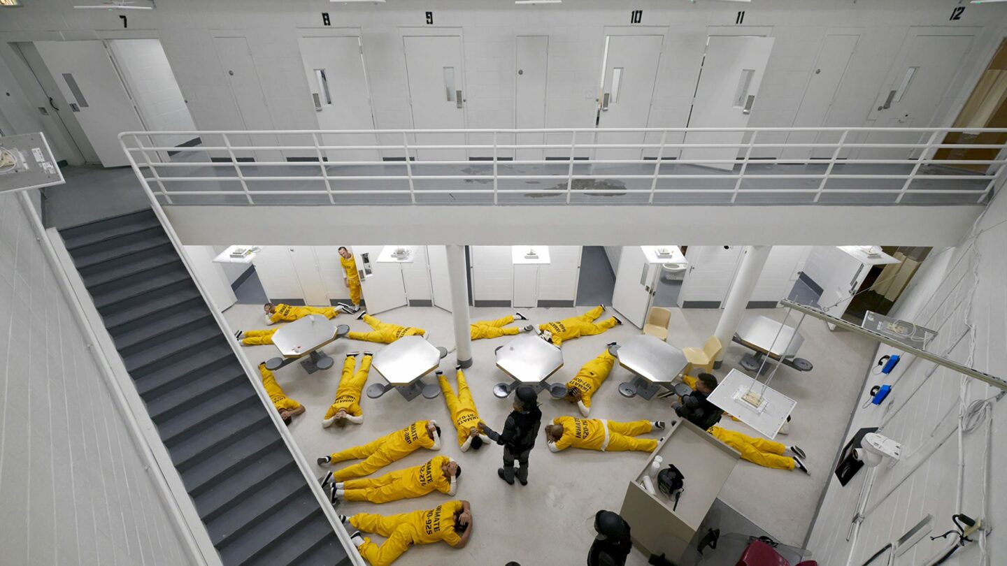 <i>Netflix via CNN Newsource</i><br/>The show was filmed in a decommissioned section of the Cherokee County Adult Detention Center in Canton