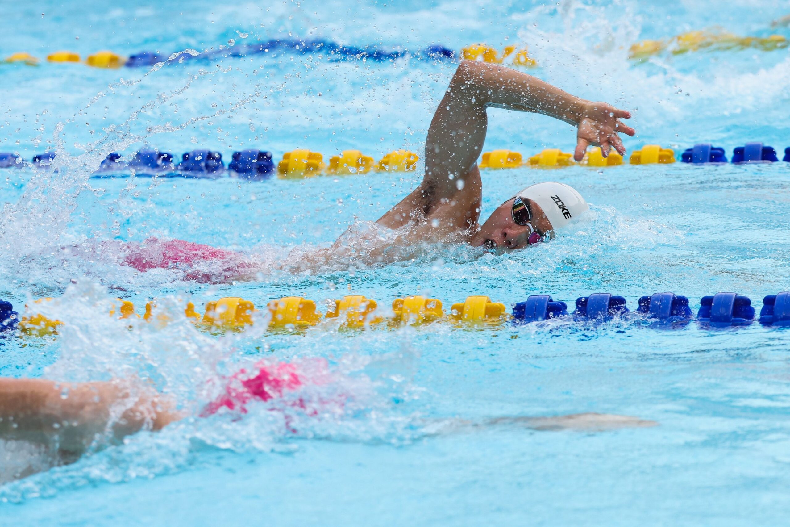 <i>Courtesy UIPM World Pentathlon via CNN Newsource</i><br/>Kai and Luke Becstrand compete in an UIPM event.