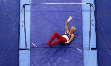 Athletes compete at the 2026 World Gymnastics Championships.