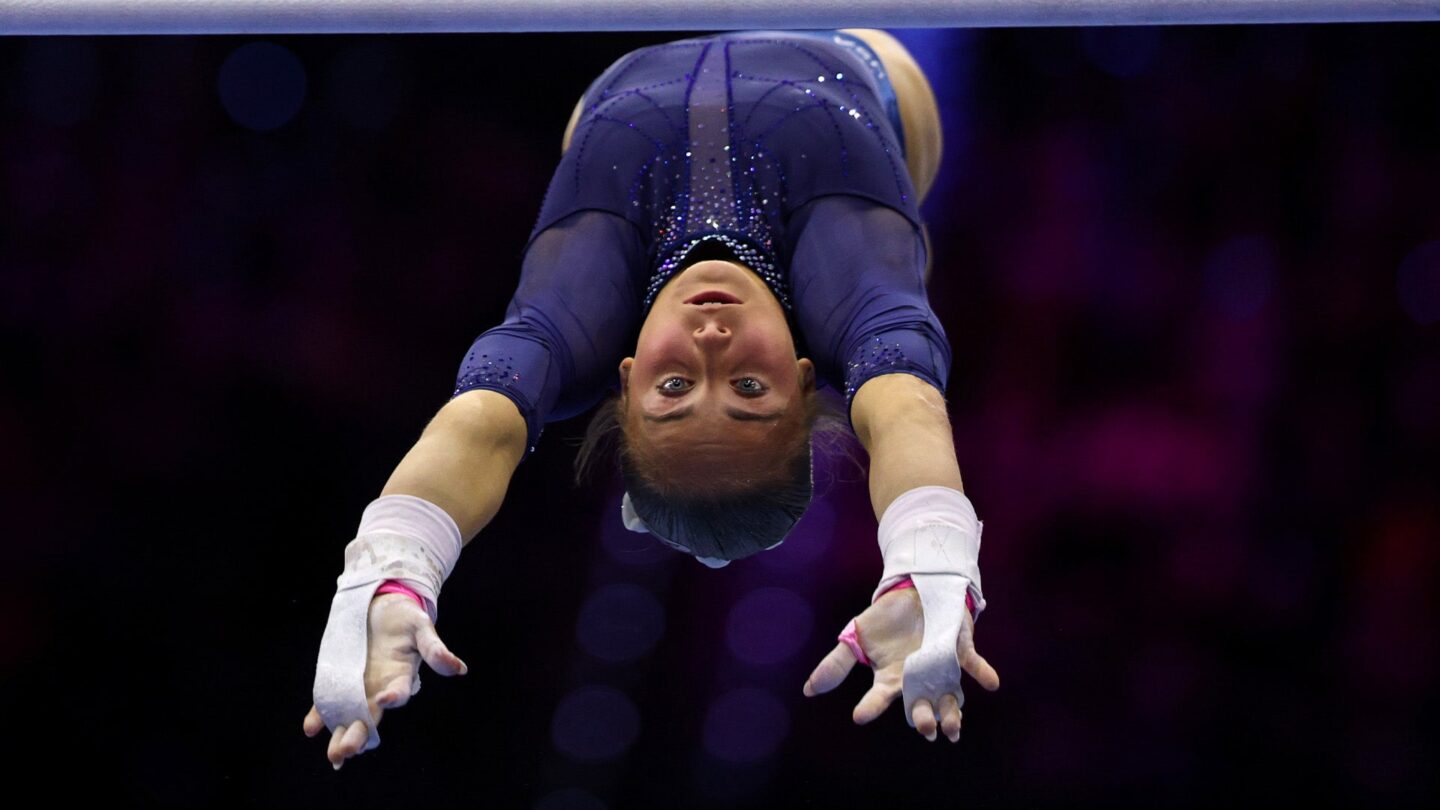 <i>NBC Olympics</i><br/>Athletes compete at the 2026 World Gymnastics Championships.