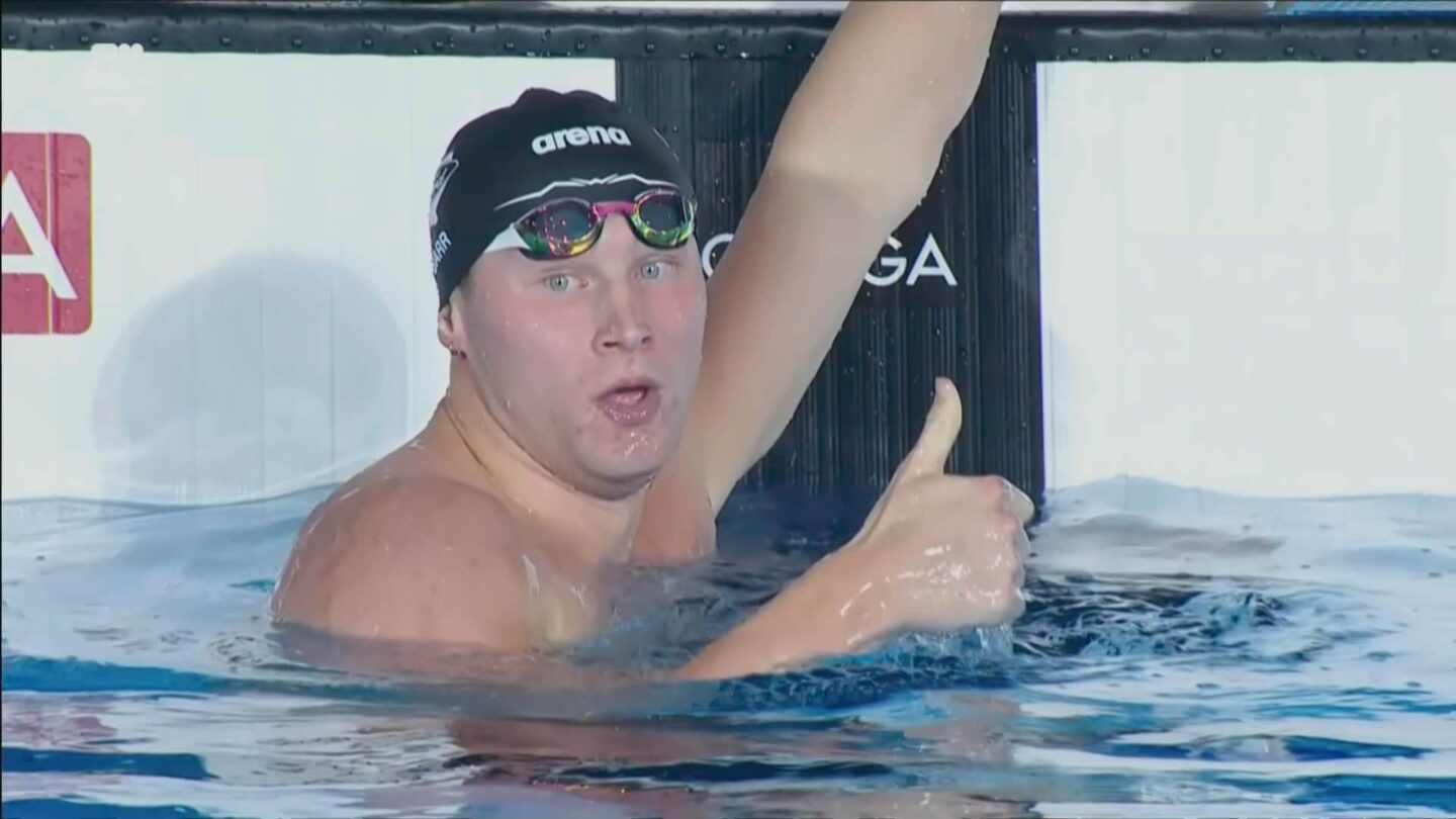 <i>NBC Olympics</i><br/>Athletes compete at the World Aquatics Swimming World Cup stop in in Tashkent