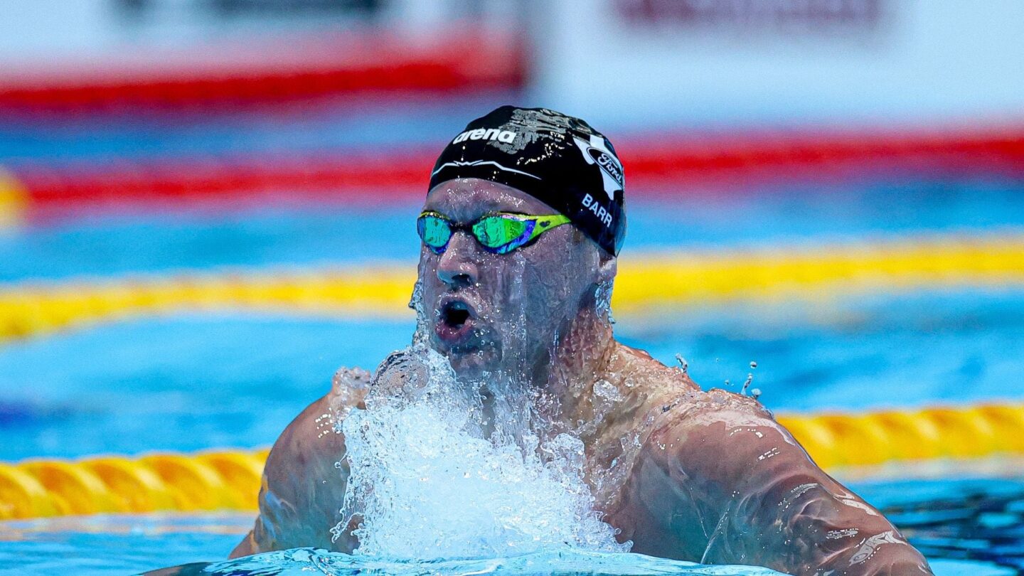 <i>NBC Olympics</i><br/>Athletes compete at the World Aquatics Swimming World Cup stop in Baku