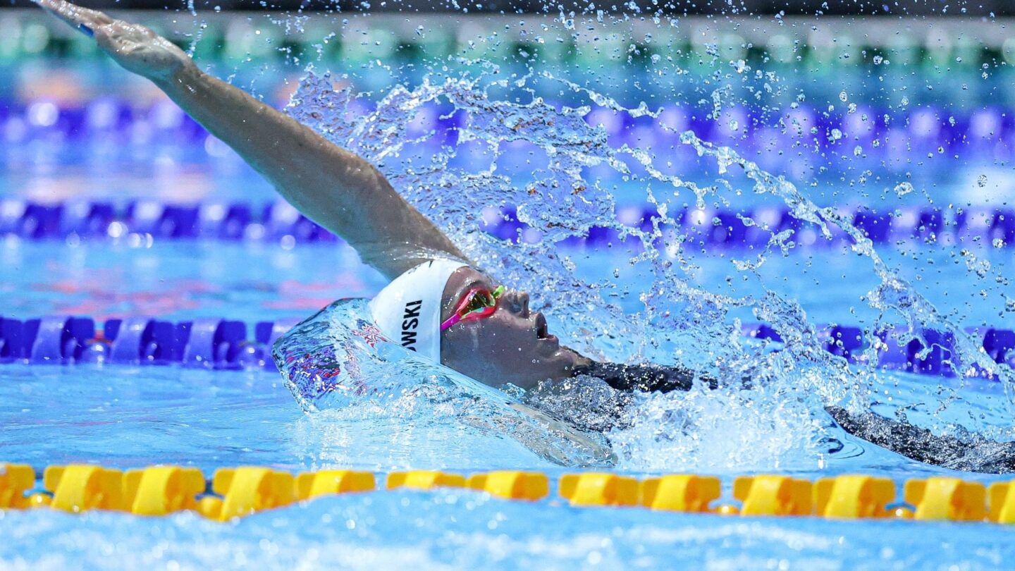 <i>NBC Olympics</i><br/>Athletes compete at the World Aquatics Swimming World Cup stop in Baku
