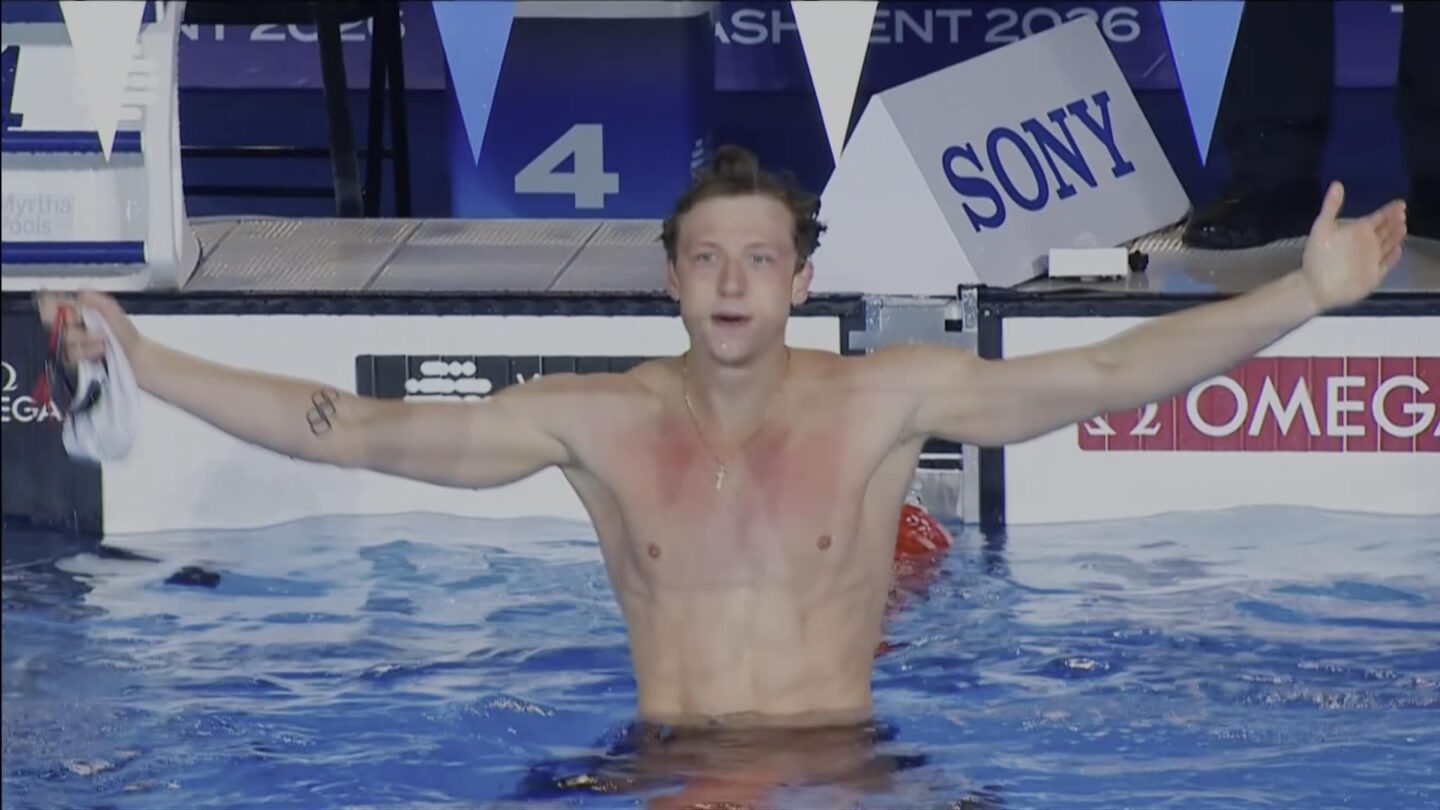 <i>NBC Olympics</i><br/>Athletes compete at the World Aquatics Swimming World Cup stop in in Tashkent