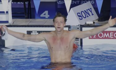 Athletes compete at the World Aquatics Swimming World Cup stop in in Tashkent