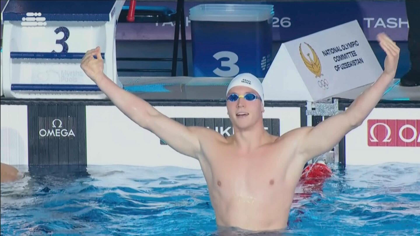 <i>NBC Olympics</i><br/>Athletes compete at the World Aquatics Swimming World Cup stop in in Tashkent