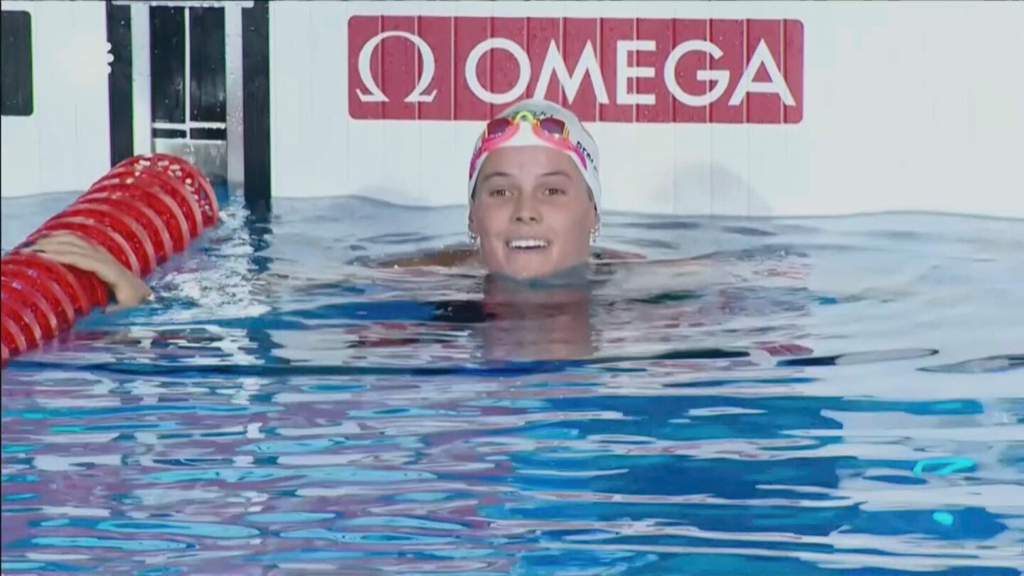<i>NBC Olympics</i><br/>Athletes compete at the World Aquatics Swimming World Cup stop in in Tashkent